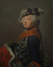 Portrait of Frederick II of Prussia (1712-1786), Second Half of the 18th cen. Creator: Anonymous