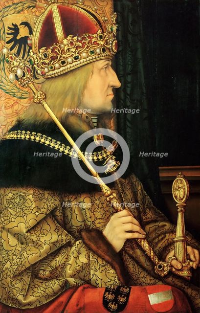 Portrait of Frederick III (1415-1493), Holy Roman Emperor, Late 15th century. Artist: Burgkmair, Hans, the Elder (1473-1531)