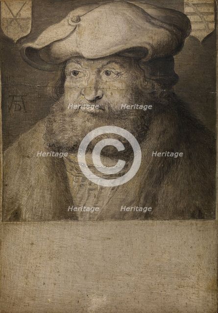 Portrait of  Frederick III, Elector of Saxony (1463-1525), c. 1525. Artist: Dürer, Albrecht (1471-1528)