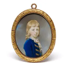Portrait of Frederick, Prince-Bishop of Osnabruck, afterwards Duke of York, c1773. Creator: Jeremiah Meyer