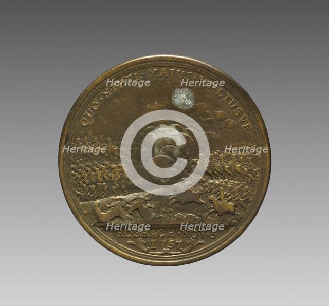 Portrait of Frederick the Great, King of Prussia (reverse), 1757. Creator: Unknown.