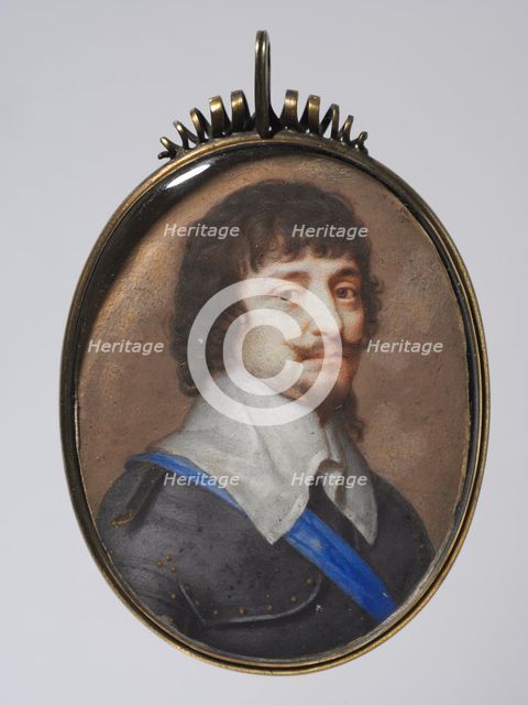 Portrait of Frederick V, Elector Palatine, King of Bohemia, 1630s. Creator: John Hoskins (British, c. 1590-1665).