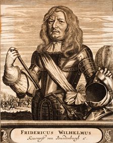 Portrait of Frederick William (1620-1688), Elector of Brandenburg, Duke of Prussia, 1675. Creator: Anonymous