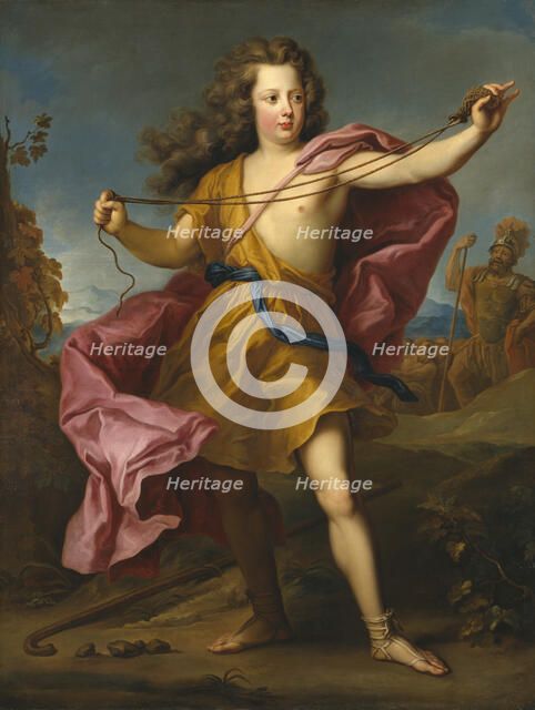 Portrait of Frederick William I (1688-1740), King in Prussia.