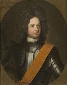 Portrait of Frederick William I (1688-1740), King in Prussia, Early 18th cen.
