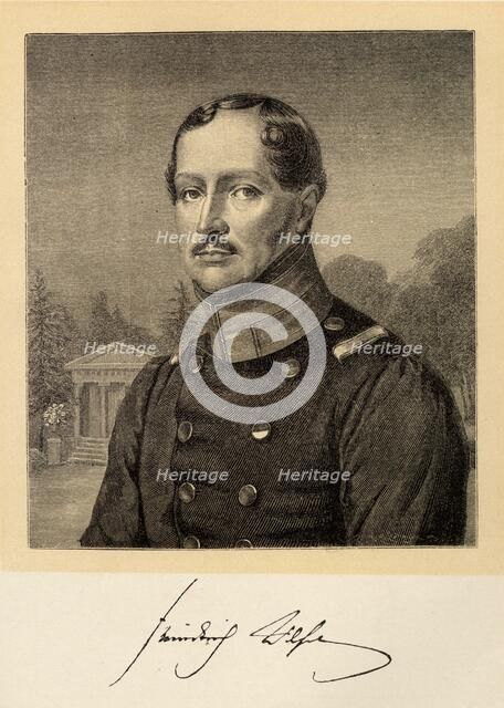 Portrait of Frederick William III of Prussia (1797-1840). Creator: Anonymous.