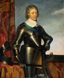 Portrait of Frederik Hendrik (1584-1647), Prince of Orange, 1650. Creator: Workshop of Gerard van Honthorst
