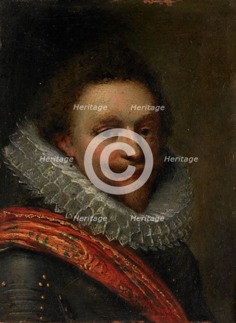 Portrait of Frederik Hendrik (1584-1647), Prince of Orange, after c.1612. Creator: Jacob Lyon.