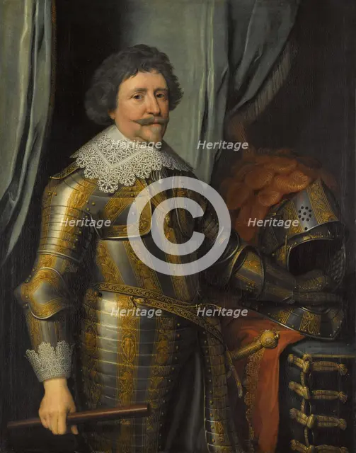 Portrait of Frederik Hendrik (1584-1647), Prince of Orange, c.1632. Creator: Workshop of Michiel Jansz van Mierevelt.