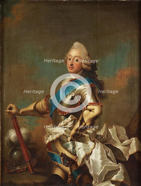 Portrait of Frederik V of Denmark (1723-1766), Mid of the 18th cen..