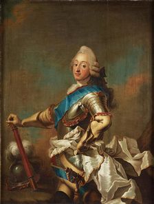 Portrait of Frederik V of Denmark (1723-1766), Mid of the 18th cen.