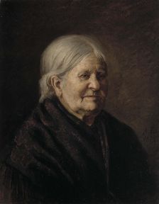 Portrait of Fredrika Snygg (Tajta), 1872. Creator: Albert Edelfelt