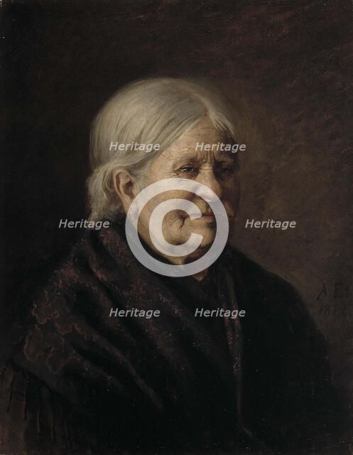 Portrait of Fredrika Snygg (Tajta), 1872. Creator: Albert Edelfelt.