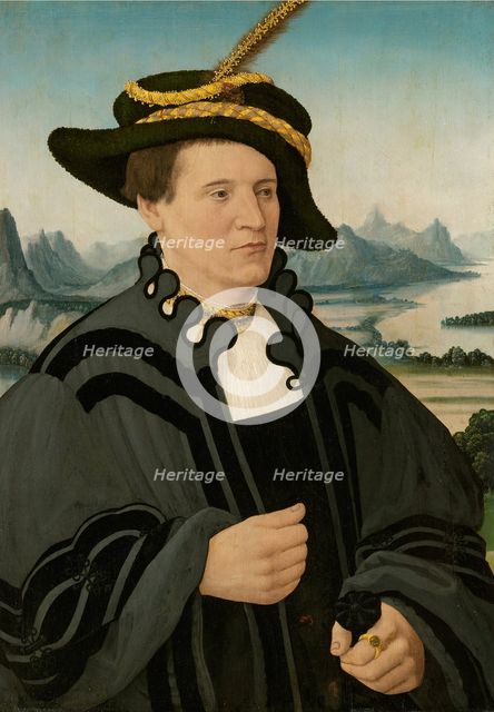 Portrait of Fridrich Rorbach, 1532. Creator: Conrad Faber von Creuznach.