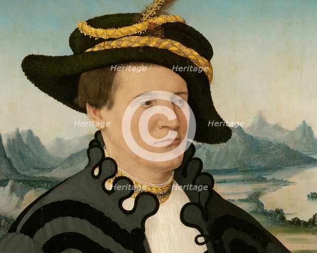 Portrait of Fridrich Rorbach, 1532. Creator: Conrad Faber von Creuznach.