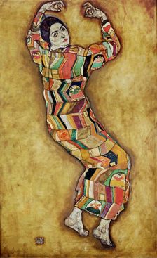 Portrait of Friederike Maria Beer , 1914. Creator: Schiele, Egon (1890-1918)