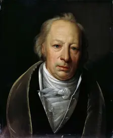 Portrait of Friedrich August Wolf (1759-1824), 1823. Creator: Wolff, Johann Eduard (1786-1868)