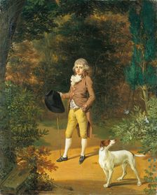 Portrait of Friedrich Adolph Carl von Holzhausen, 1789. Creator: Georg Karl Urlaub