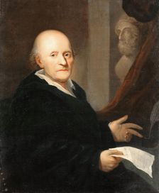 Portrait of Friedrich Gottlieb Klopstock (1724-1803), 1807. Creator: Barckhan, Johann Hieronymus (1785-1865)