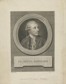 Portrait of Friedrich Gottlieb Klopstock (1724-1803), c. 1790. Creator: Geyser, Friedrich Christian Gottlieb (1772-1846)