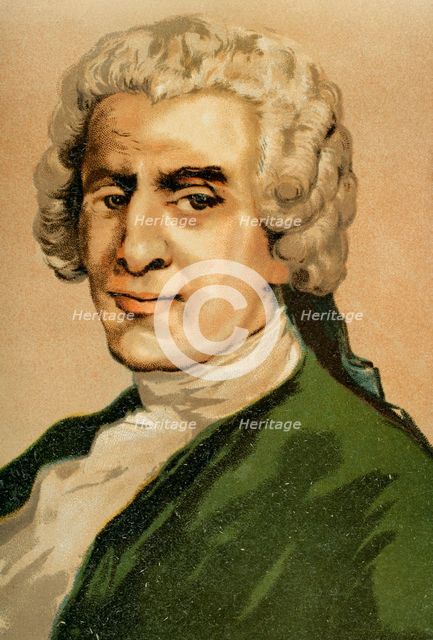 Portrait of Friedrich Gottlieb Klopstock, (1724-1803), German poet, 1881.  Creator: Unknown.