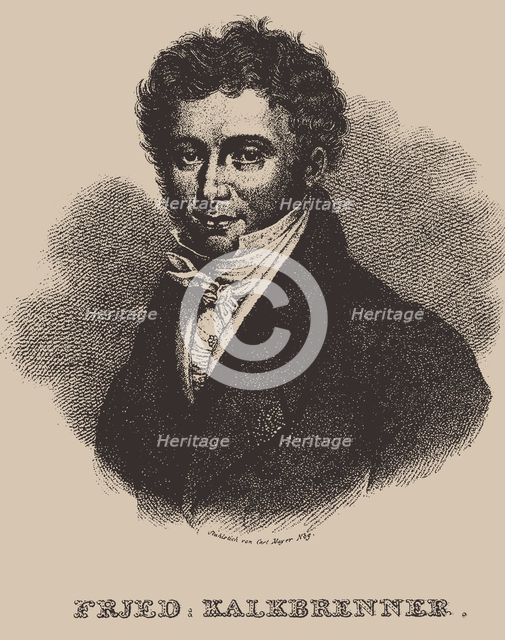 Portrait of Friedrich Kalkbrenner (1785-1849).
