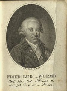 Portrait of Friedrich Ludwig von Wurmb (1723-1801) , 1794