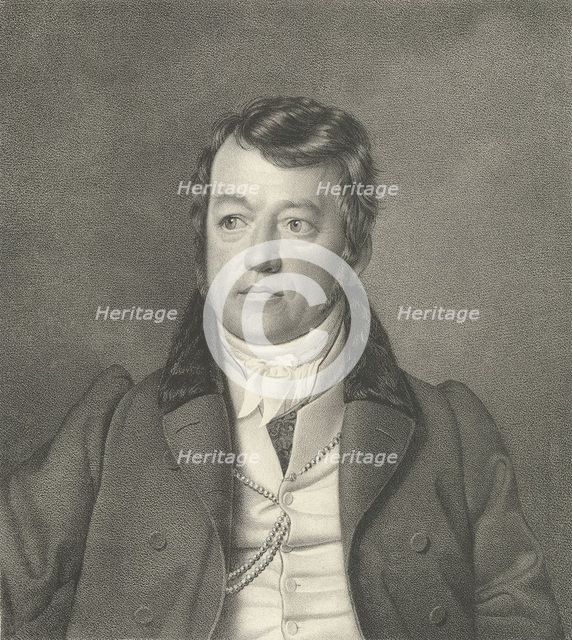 Portrait of Friedrich Schneider (1786-1853), 1825.