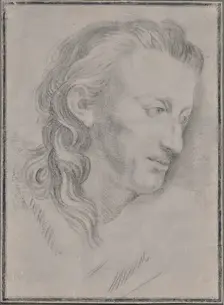 Portrait of Friedrich von Schiller (1759-1805), Late 18th cent. Creator: Anonymous