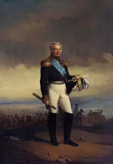 Portrait of Friedrich Wilhelm von der Osten-Sacken, 1862. Creator: Georg von Bothmann