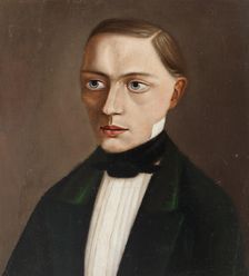 Portrait of Frithiof Holmberg, 1853. Creator: Werner Holmberg