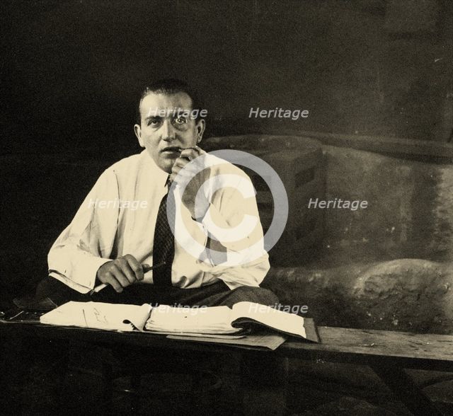 Portrait of Fritz Lang, c1927. Creator: Harbou, Horst von (1879-1953).