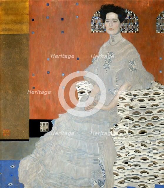 Portrait of Fritza Riedler, 1906. Artist: Klimt, Gustav (1862-1918)