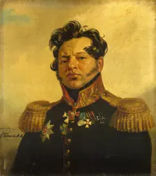 Portrait of Fyodor N. Posnikov (1784-1841), 1823. Creator: George Dawe
