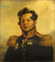 Portrait of Fyodor N. Posnikov (1784-1841), 1823. Creator: George Dawe