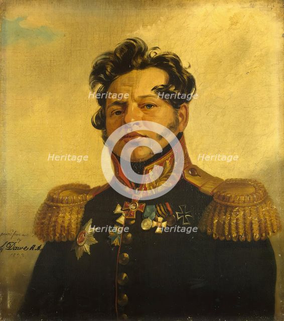 Portrait of Fyodor N. Posnikov (1784-1841), 1823. Creator: George Dawe.