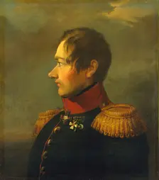Portrait of Fyodor A. Lindfors (1760-1813), 1829. Creator: Thomas Wright