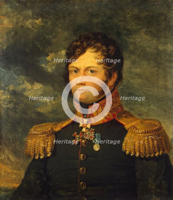 Portrait of Fyodor A. Lukov (1761-1813), 1822. Creator: Workshop of George Dawe.