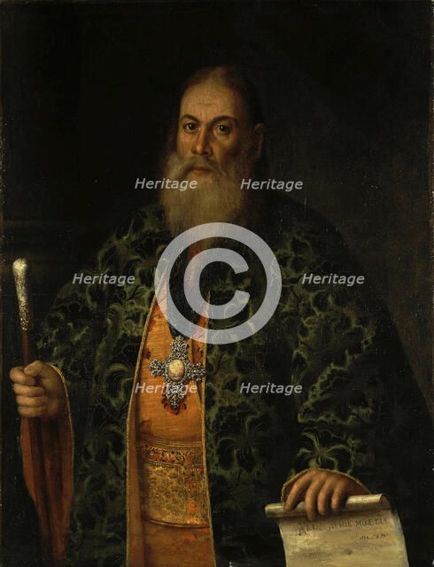 Portrait of Fyodor Dubyansky, 1761. Artist: Antropov, Alexei Petrovich (1716-1795)