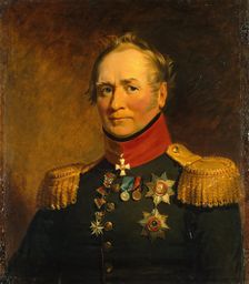 Portrait of Fyodor F. Oerthel (1767/68-1825), 1823. Creators: George Dawe, Workshop of George Dawe