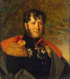 Portrait of Fyodor G. Gogel (1775-1827), 1824. Creator: Workshop of George Dawe