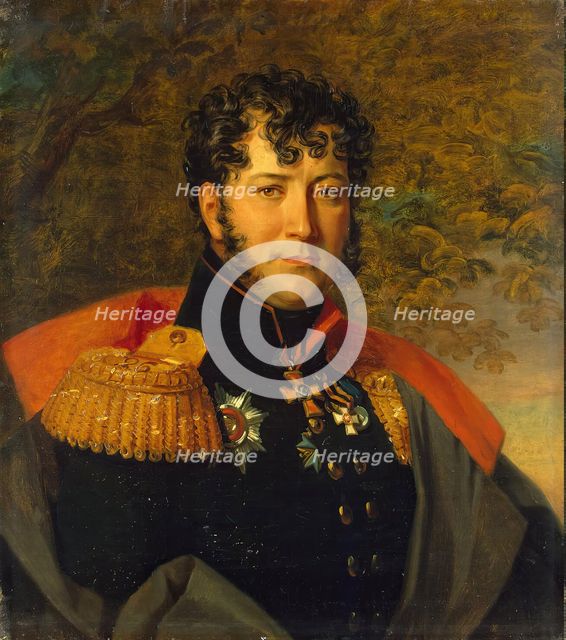 Portrait of Fyodor G. Gogel (1775-1827), 1824. Creator: Workshop of George Dawe.