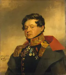 Portrait of Fyodor I. Masolov (17671-1844), 1826. Creator: George Dawe