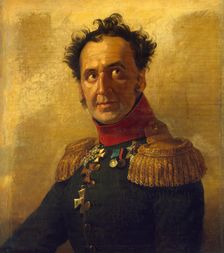 Portrait of Fyodor I. Talyzin (1773-1844) (1st), 1822. Creator: Workshop of George Dawe