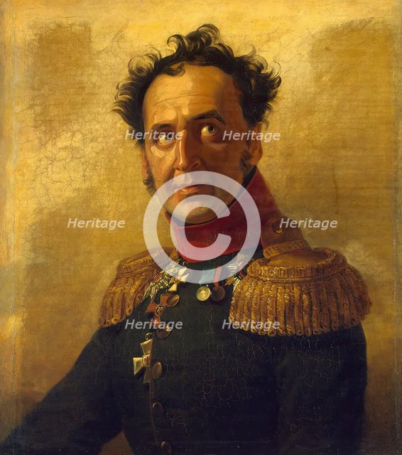 Portrait of Fyodor I. Talyzin (1773-1844) (1st), 1822. Creator: Workshop of George Dawe.