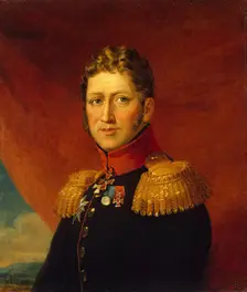Portrait of Fyodor V. (Dietrich Jacob) Tijl van Seraskerken (1771-1826), 1824. Creators: George Dawe, Workshop of George Dawe