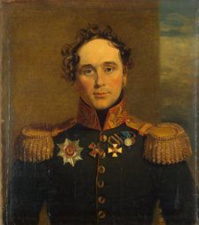 Portrait of Fyodor V. Driesen (1781-1851), 1819. Creators: George Dawe, Workshop of George Dawe