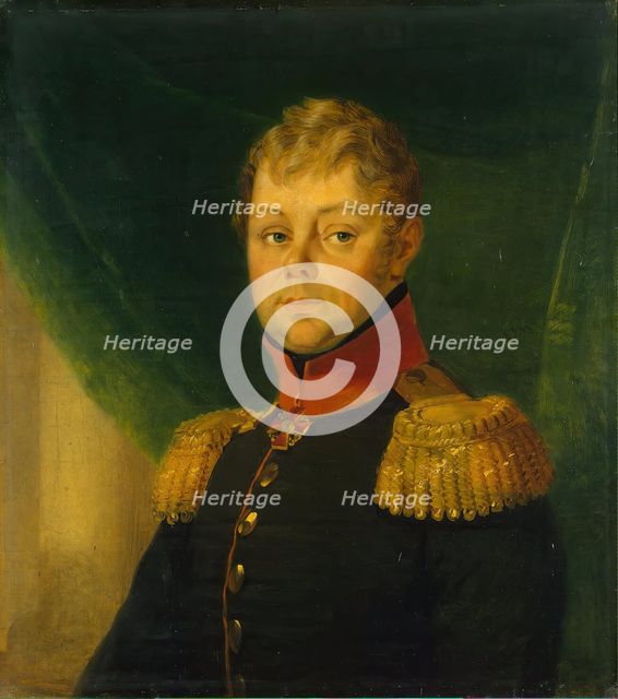 Portrait of Fyodor V. Nazimov (1764-1827), 1824. Creator: Workshop of George Dawe.
