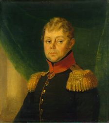 Portrait of Fyodor V. Nazimov (1764-1827), 1824. Creator: Workshop of George Dawe