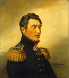 Portrait of Fyodor V. Sazonov (1780- after 1839) (2nd), 1825. Creator: George Dawe